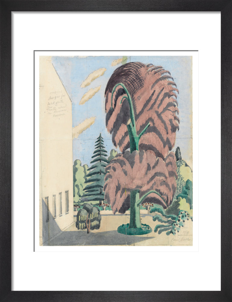 Design for backcloth, The Truth about the Russian Dancers - Art Print
