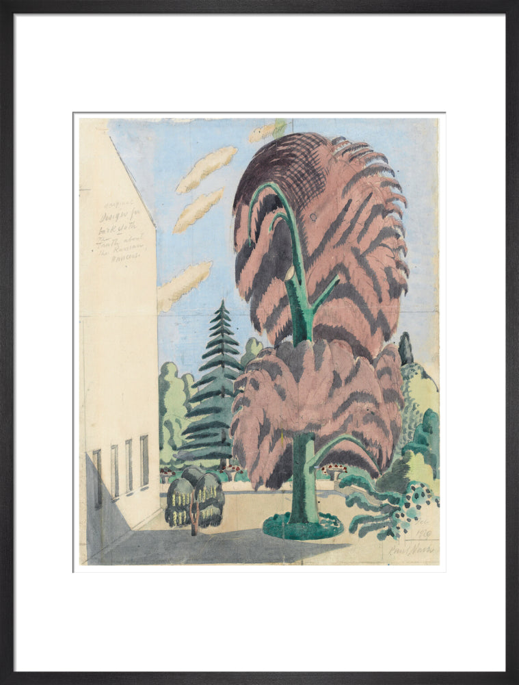 Design for backcloth, The Truth about the Russian Dancers - Art Print