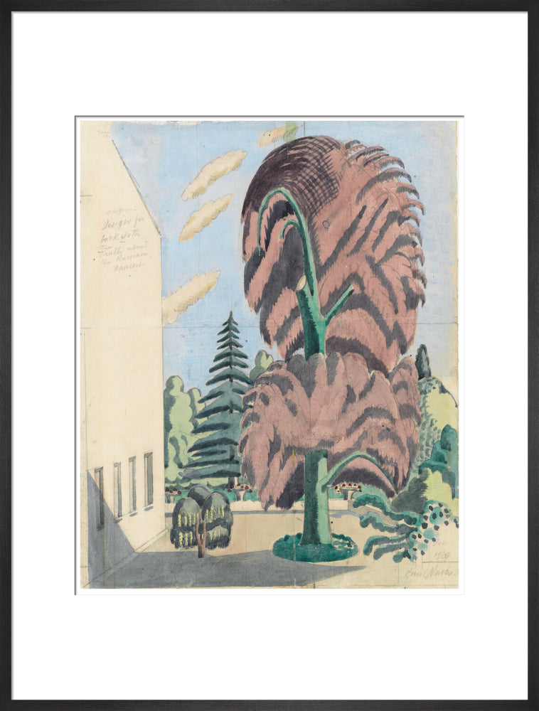 Design for backcloth, The Truth about the Russian Dancers - Art Print