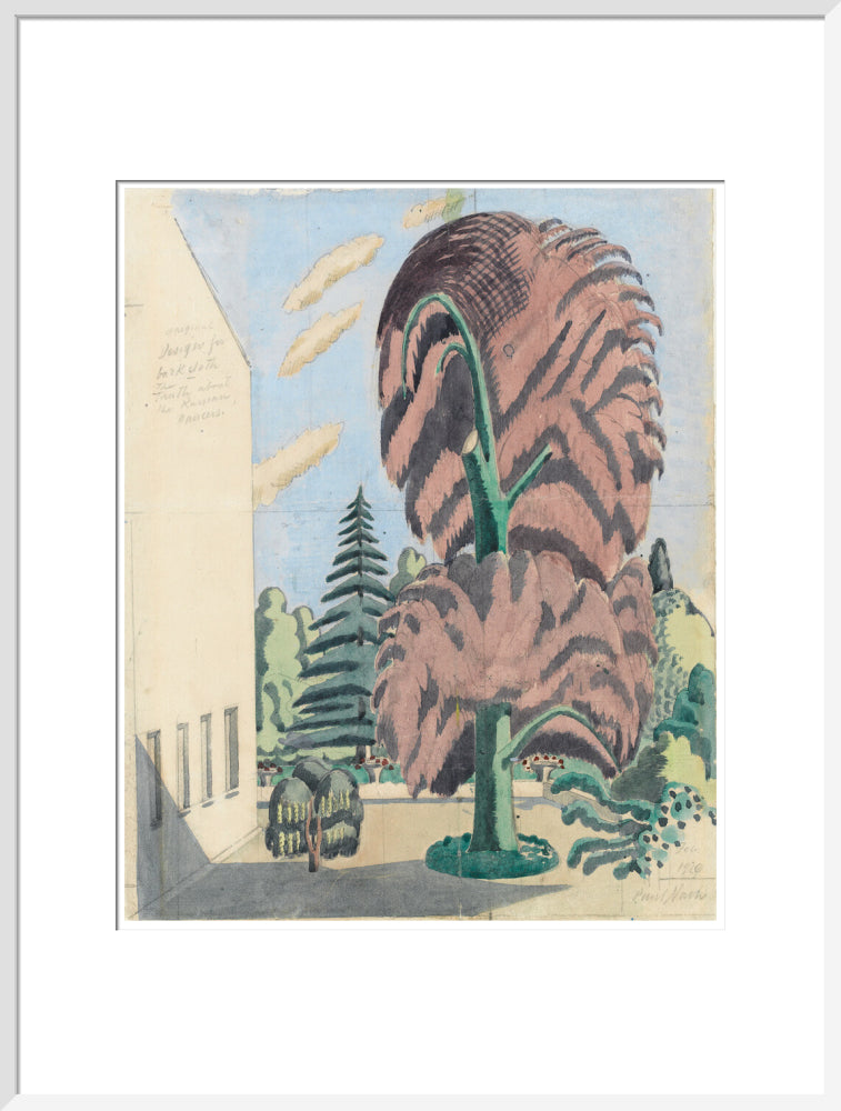 Design for backcloth, The Truth about the Russian Dancers - Art Print
