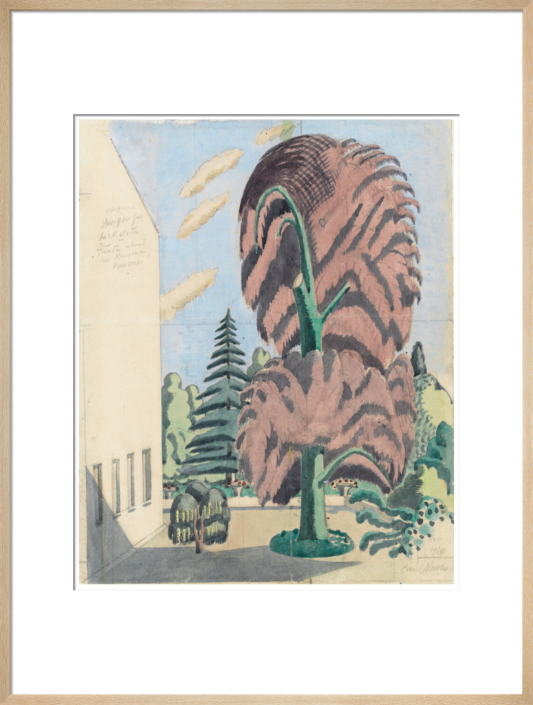 Design for backcloth, The Truth about the Russian Dancers - Art Print