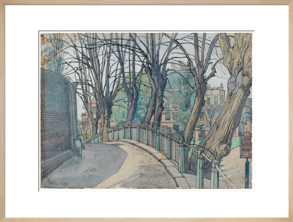 Mount Vernon, Hampstead (art print, extra large, natural)