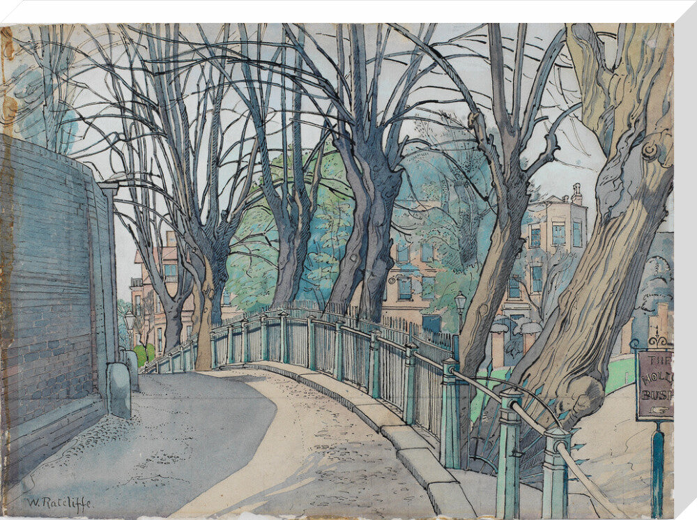 Mount Vernon, Hampstead (stretched canvas, large, unframed)