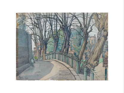 Mount Vernon, Hampstead (art print, large, unframed)