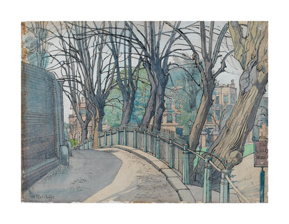 Mount Vernon, Hampstead (unstretched canvas, large, unframed)