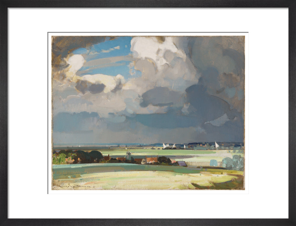 The Yacht Race (art print, medium, black)