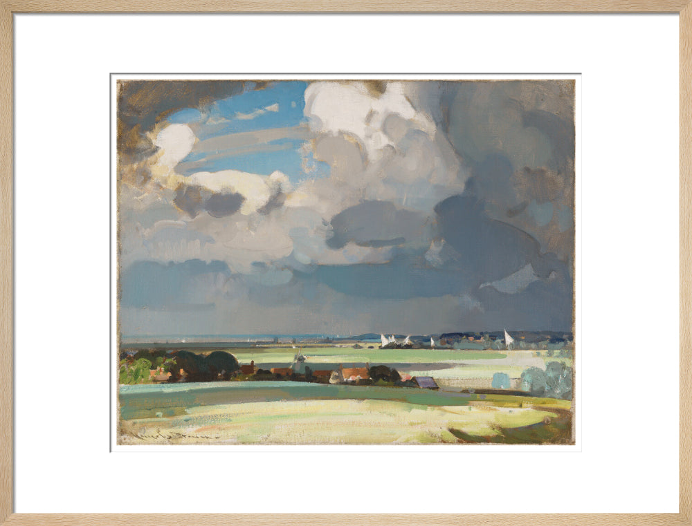 The Yacht Race (art print, large, natural)