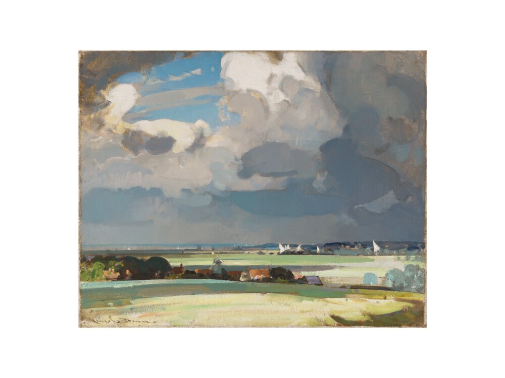 The Yacht Race (art print, small, unframed)