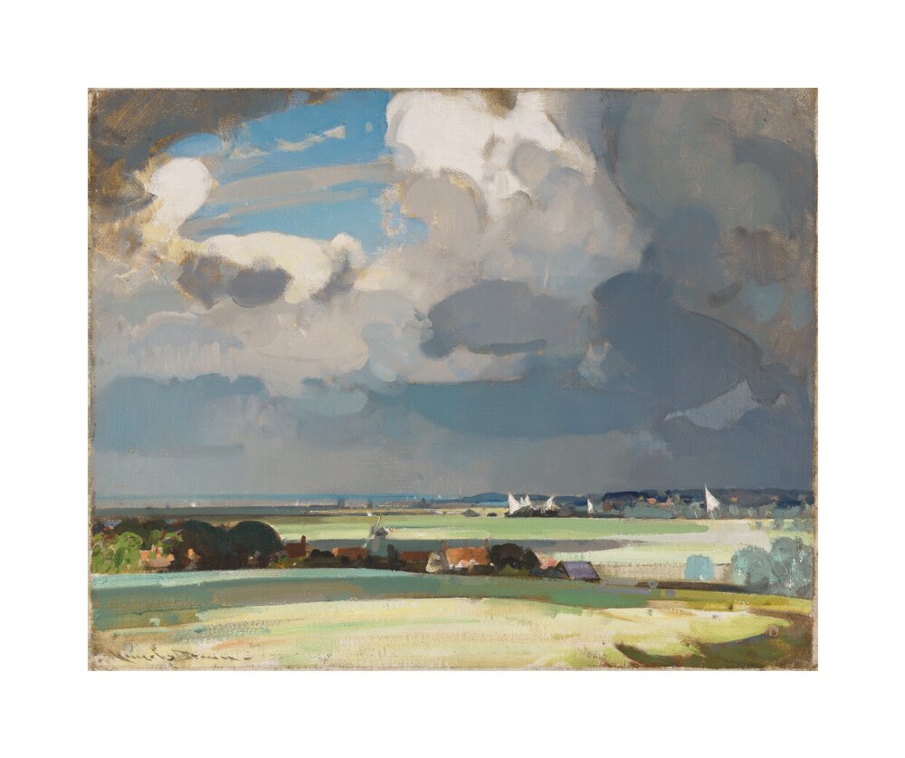 The Yacht Race (unstretched canvas, medium, unframed)