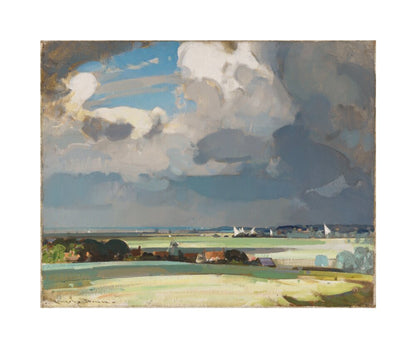 The Yacht Race (unstretched canvas, medium, unframed)