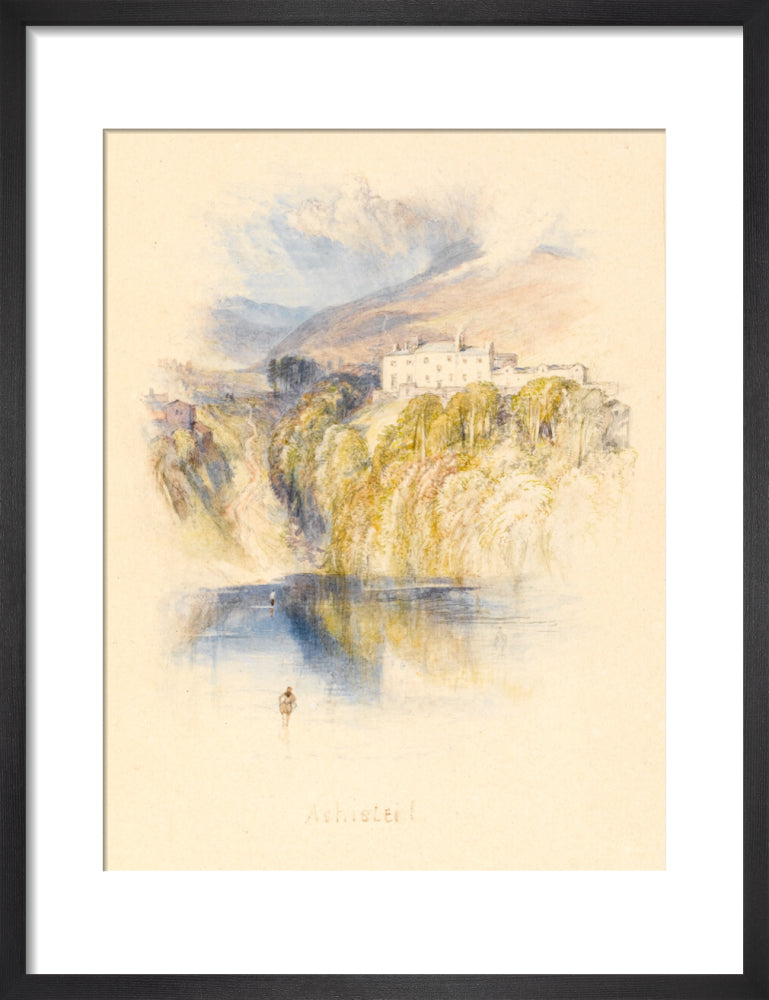 Ashestiel (art print, small, black)