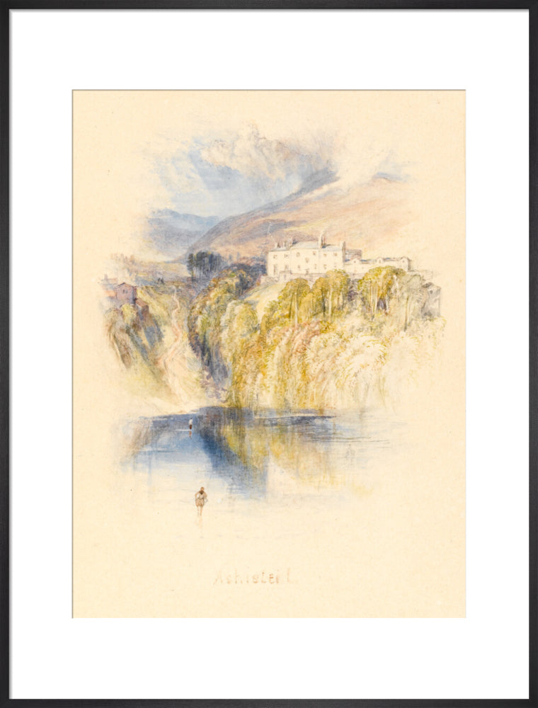Ashestiel (art print, large, black)