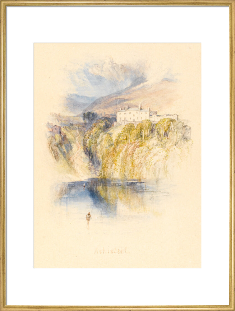 Ashestiel (art print, extra large, gold)