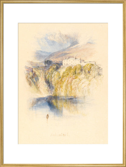 Ashestiel (art print, extra large, gold)