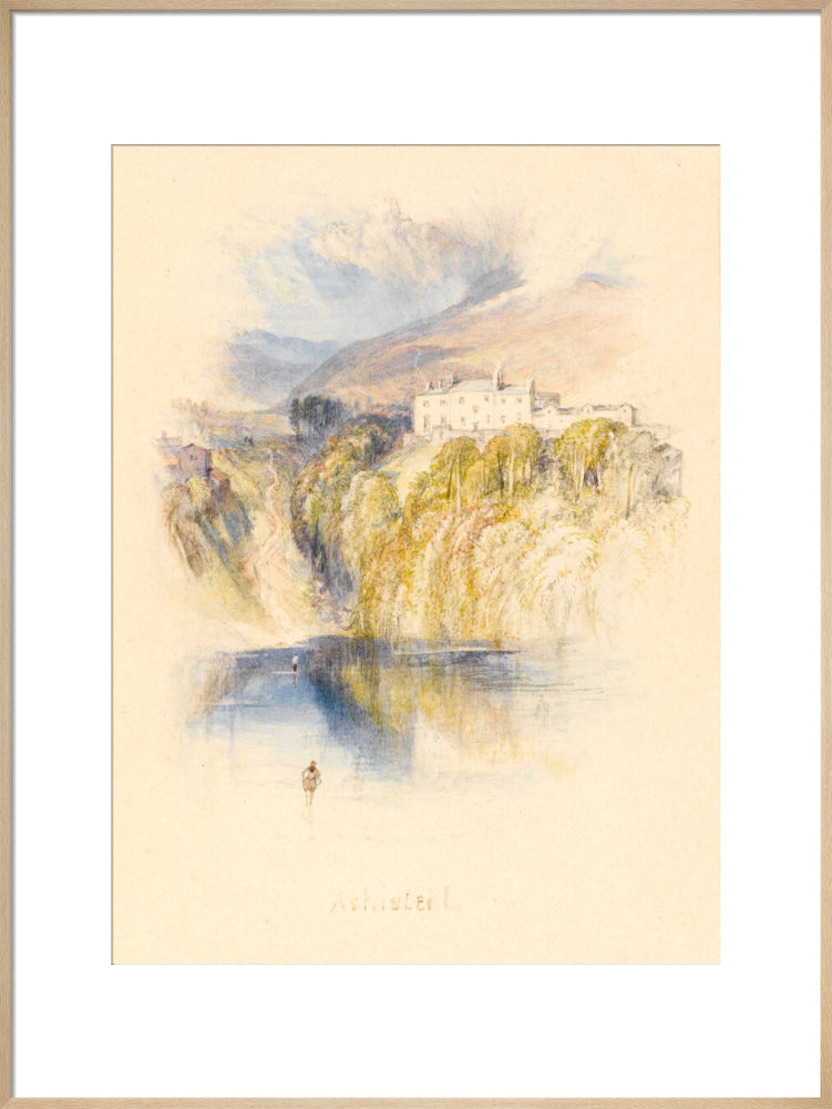 Ashestiel (art print, extra large, natural)