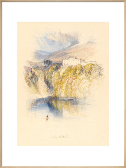 Ashestiel (art print, extra large, natural)