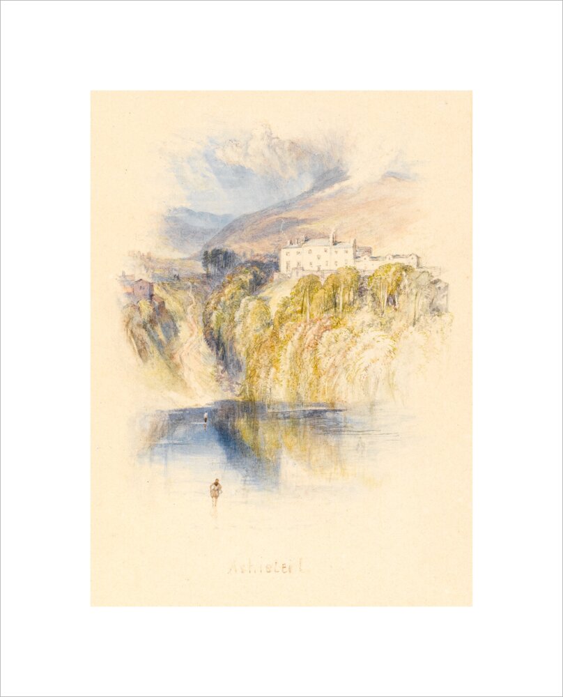 Ashestiel (unstretched canvas, small, unframed)