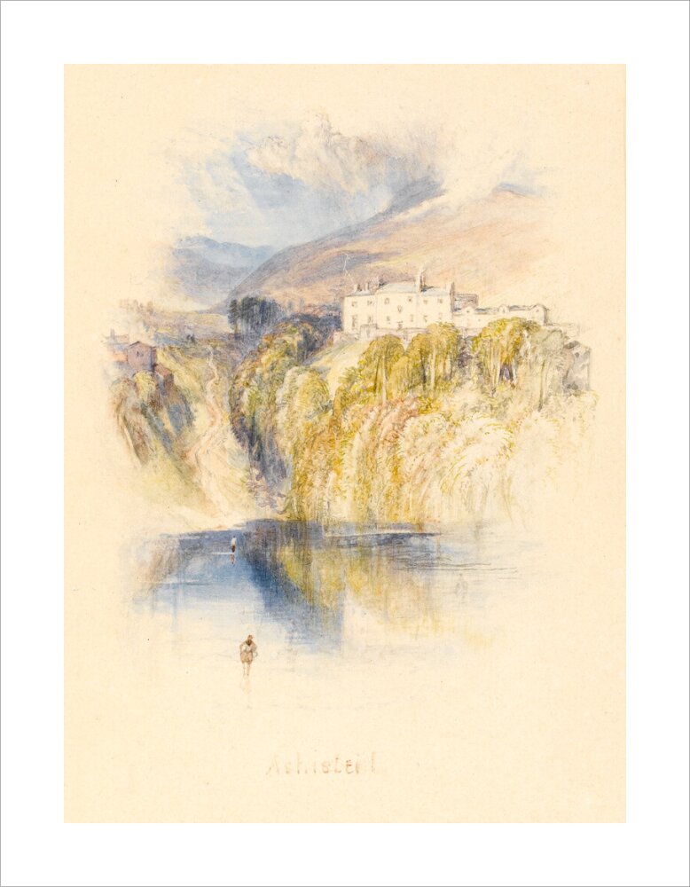 Ashestiel (unstretched canvas, large, unframed)