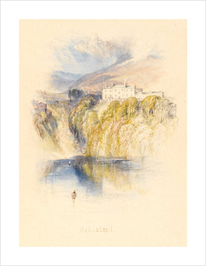 Ashestiel (unstretched canvas, large, unframed)