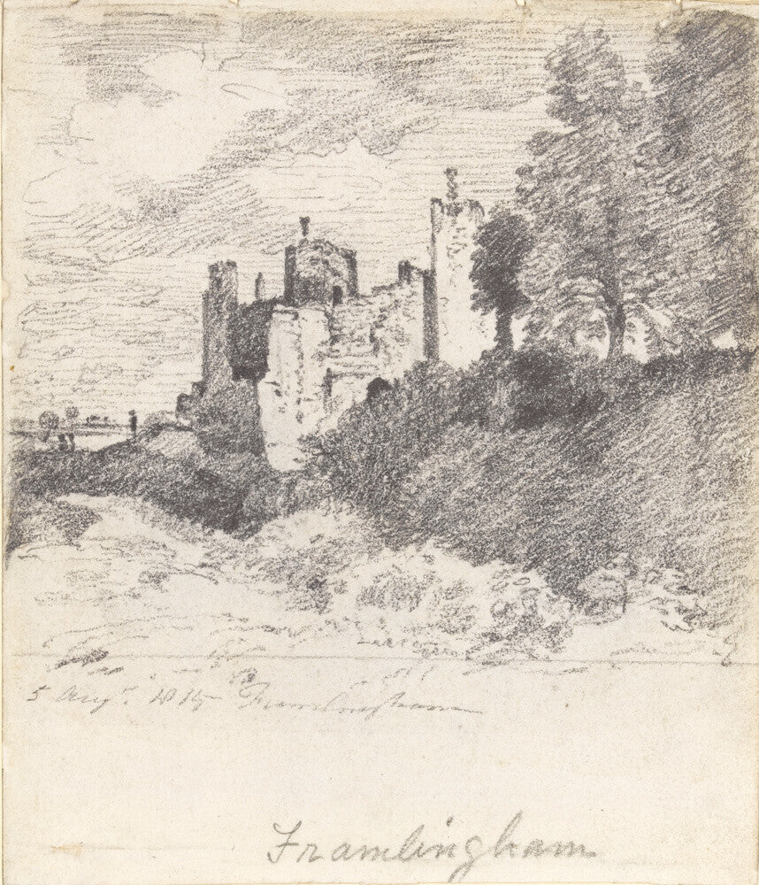 Framlingham Castle from the South West