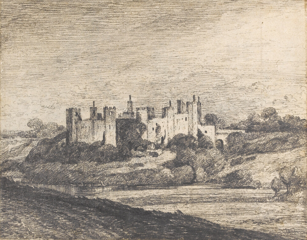 Framlingham Castle from the West