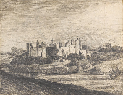 Framlingham Castle from the West