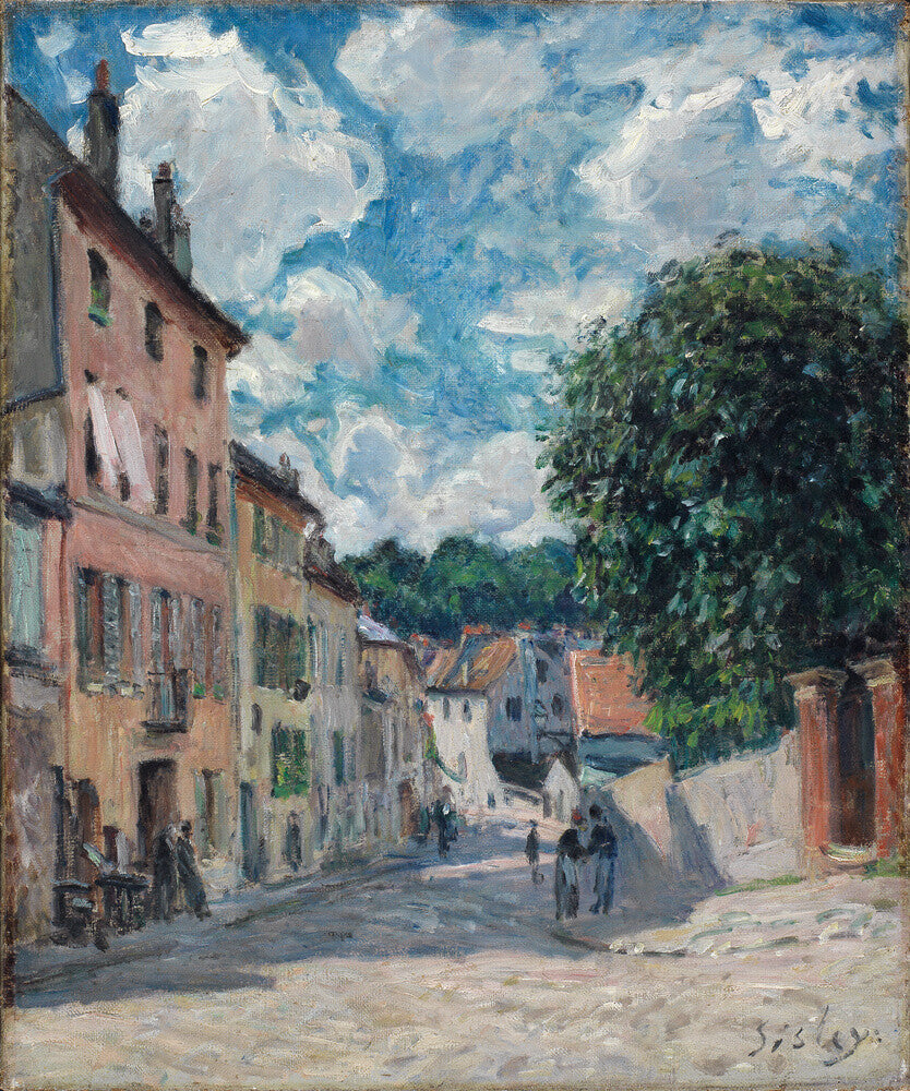A street, possibly in Port-Marly