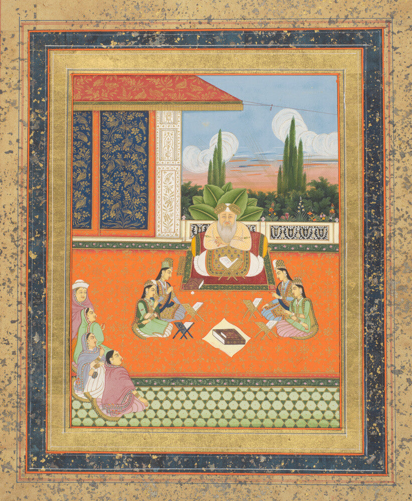 A study scene of young women