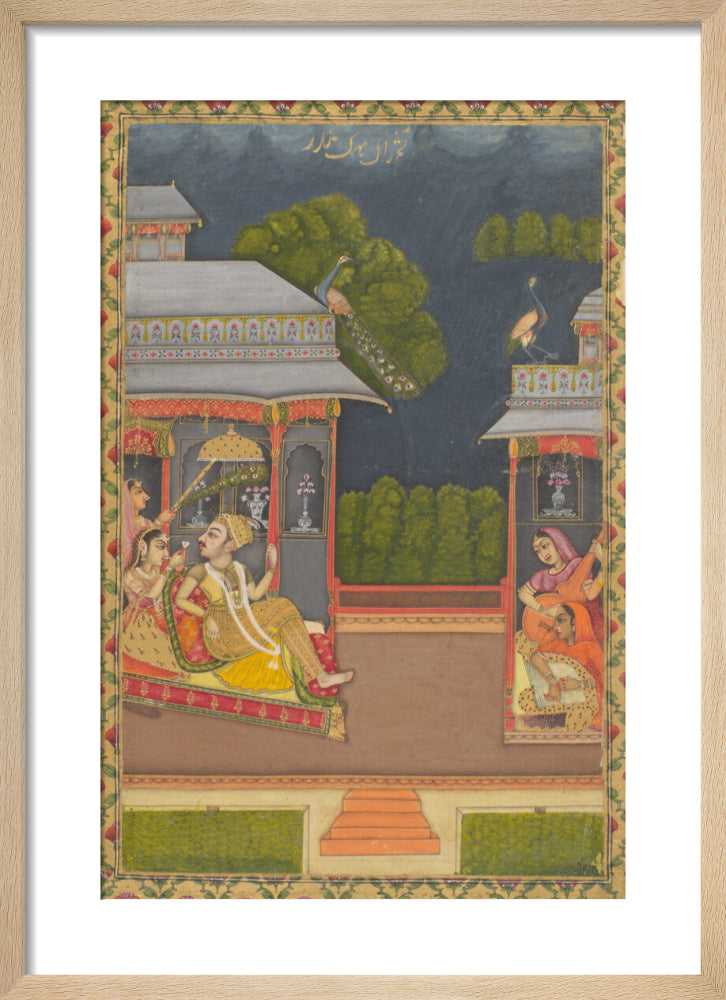 Raga Megh Malhar (art print, small, natural)