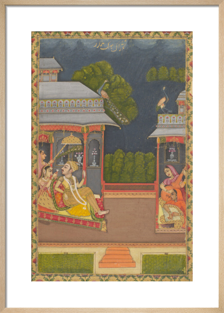Raga Megh Malhar (art print, medium, natural)