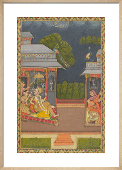 Raga Megh Malhar (art print, medium, natural)