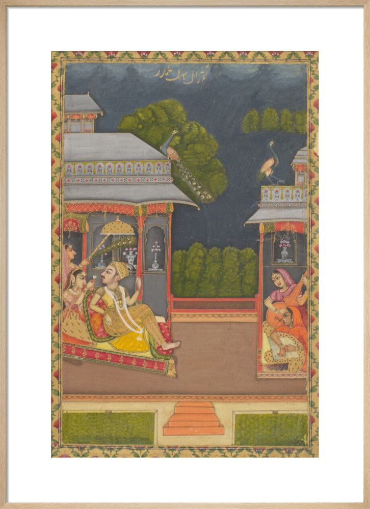 Raga Megh Malhar (art print, large, natural)