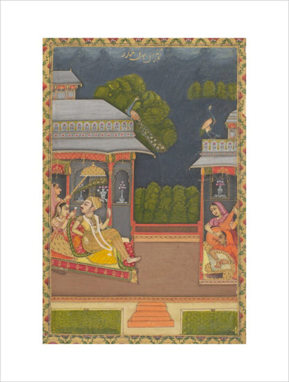 Raga Megh Malhar (art print, small, unframed)