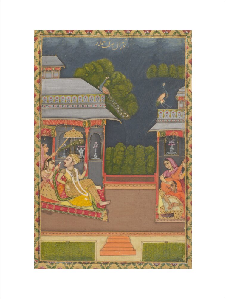 Raga Megh Malhar (art print, large, unframed)