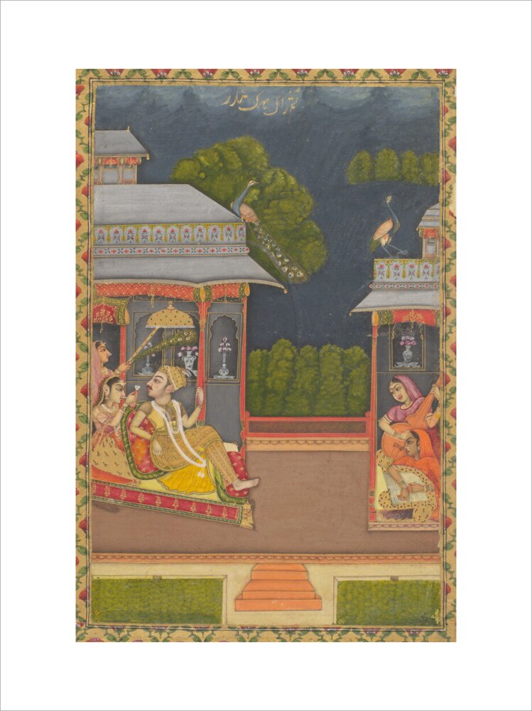 Raga Megh Malhar (art print, extra large, unframed)