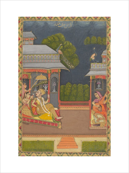Raga Megh Malhar (art print, extra large, unframed)