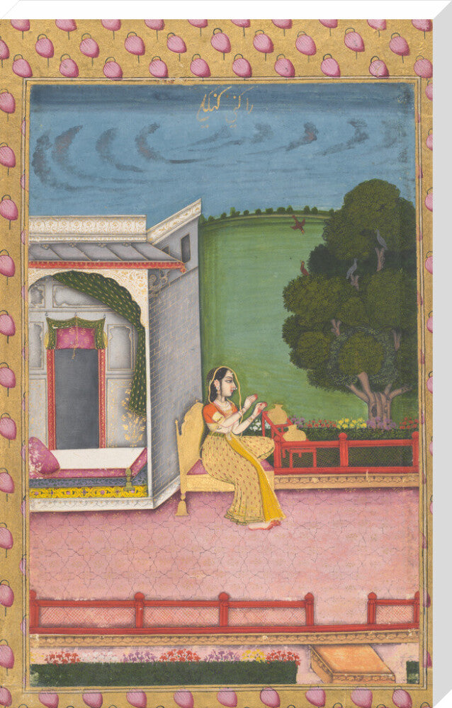Ragini Gunakali (stretched canvas, extra large, unframed)