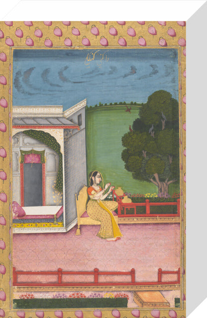 Ragini Gunakali (stretched canvas, small, unframed)