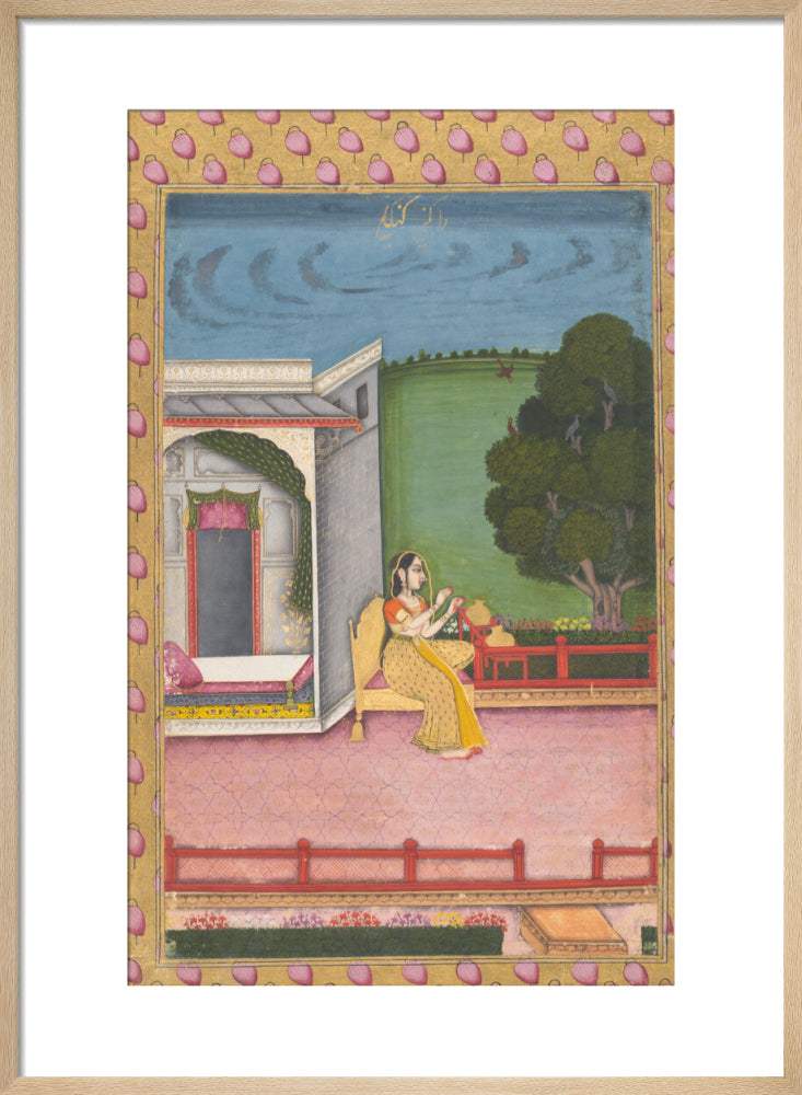Ragini Gunakali (art print, medium, natural)