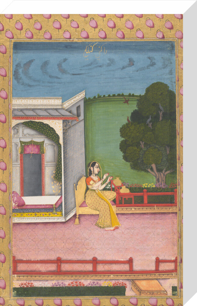 Ragini Gunakali (stretched canvas, medium, unframed)