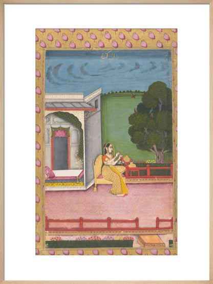 Ragini Gunakali (art print, large, natural)