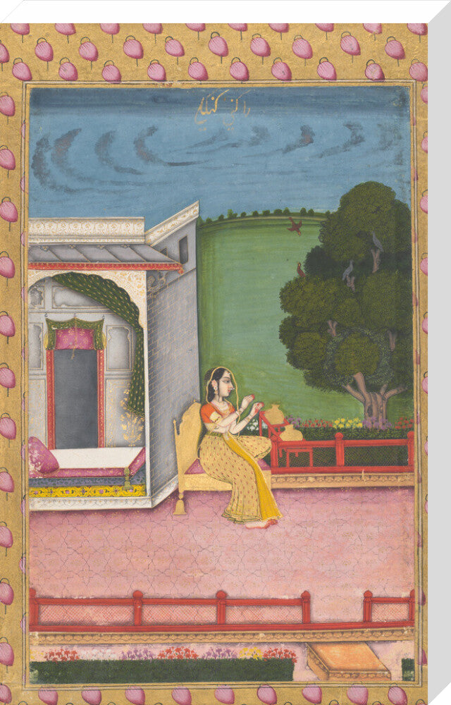 Ragini Gunakali (stretched canvas, large, unframed)