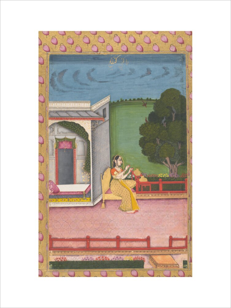 Ragini Gunakali (art print, medium, unframed)