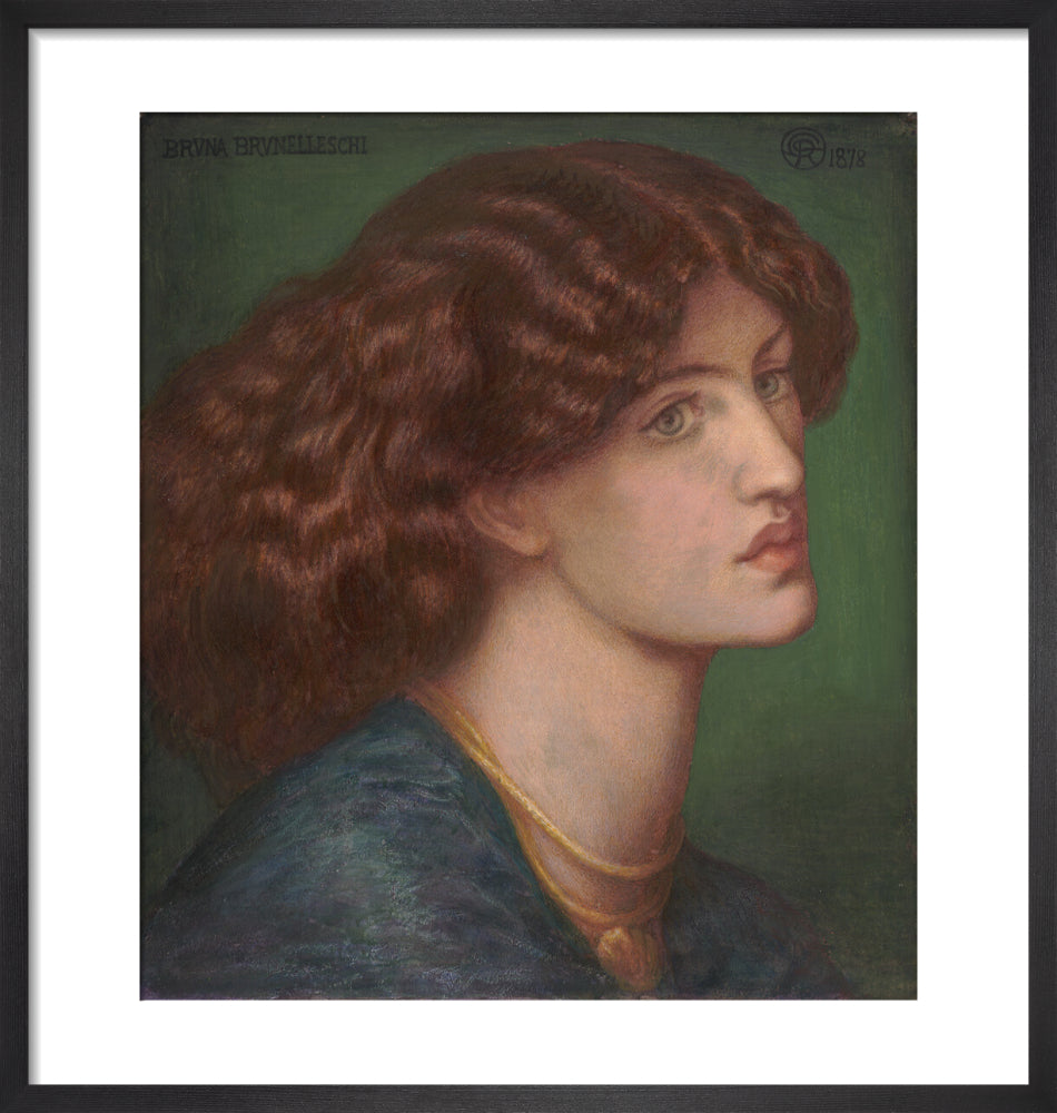 Bruna Brunelleschi (art print, small, black)