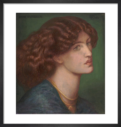 Bruna Brunelleschi (art print, small, black)