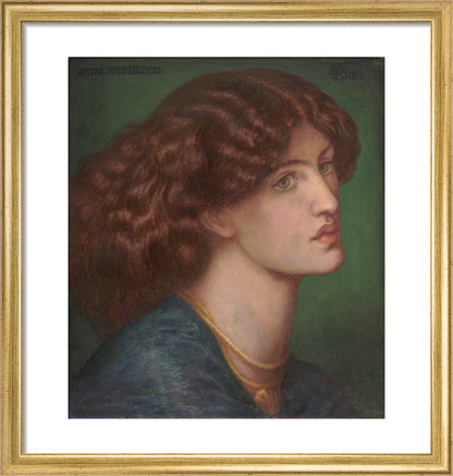 Bruna Brunelleschi (art print, small, gold)