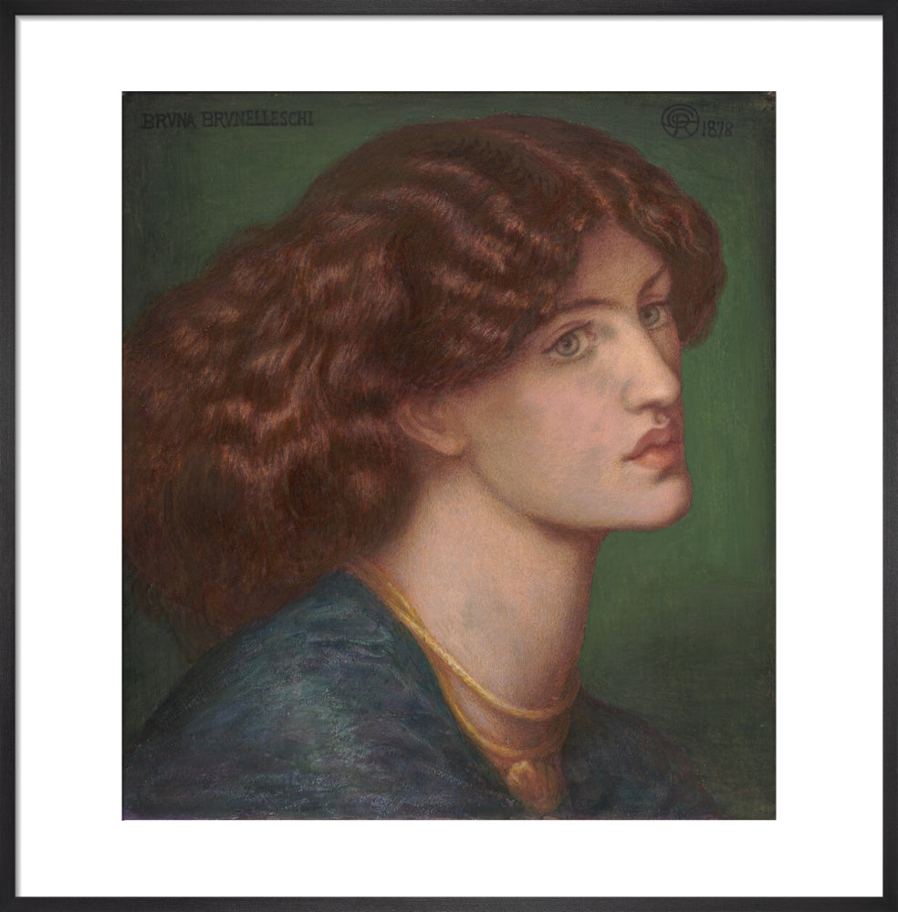 Bruna Brunelleschi (art print, medium, black)