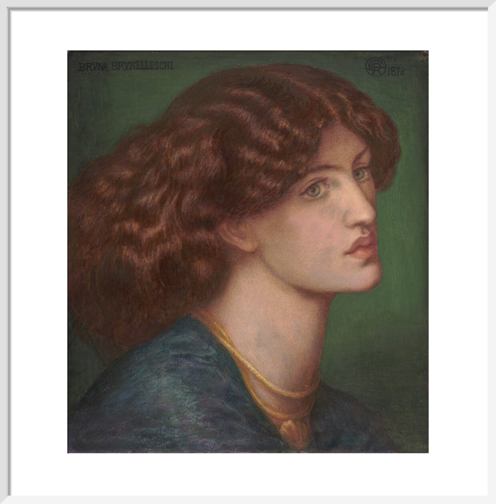 Bruna Brunelleschi (art print, medium, white)