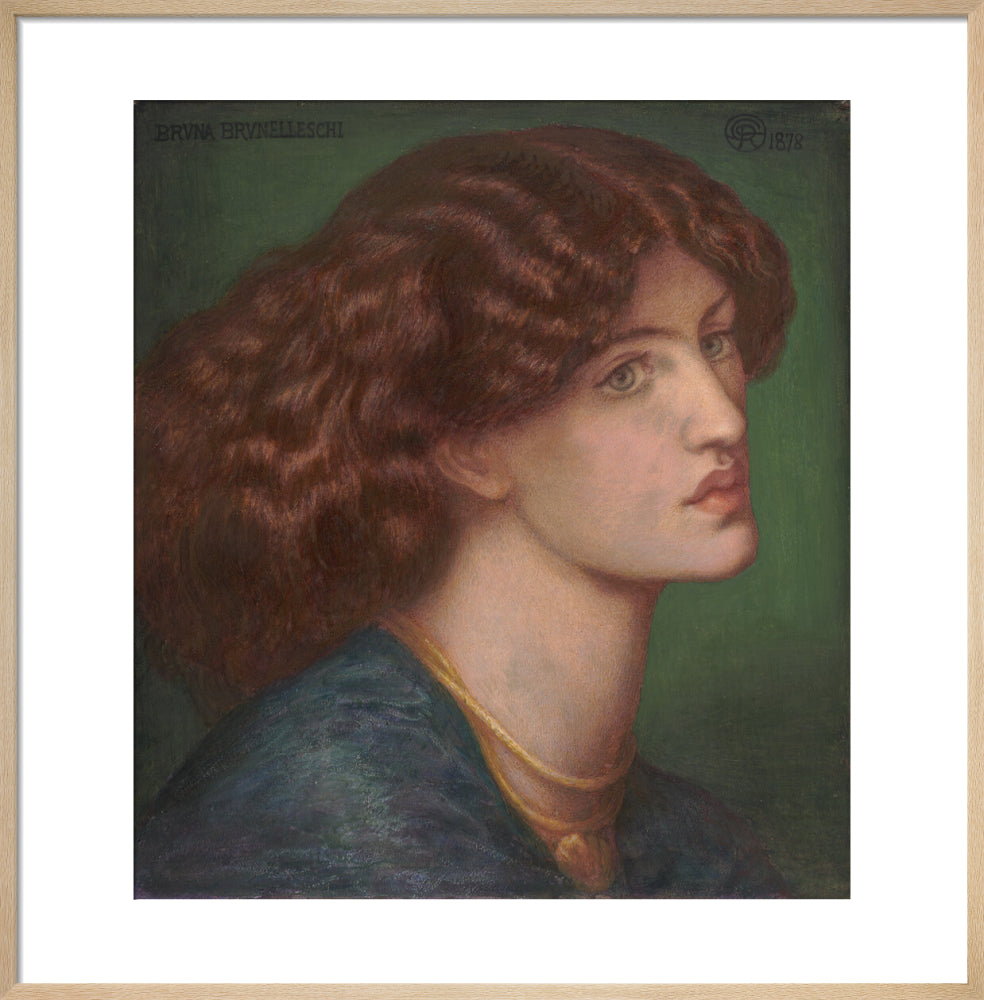 Bruna Brunelleschi (art print, medium, natural)
