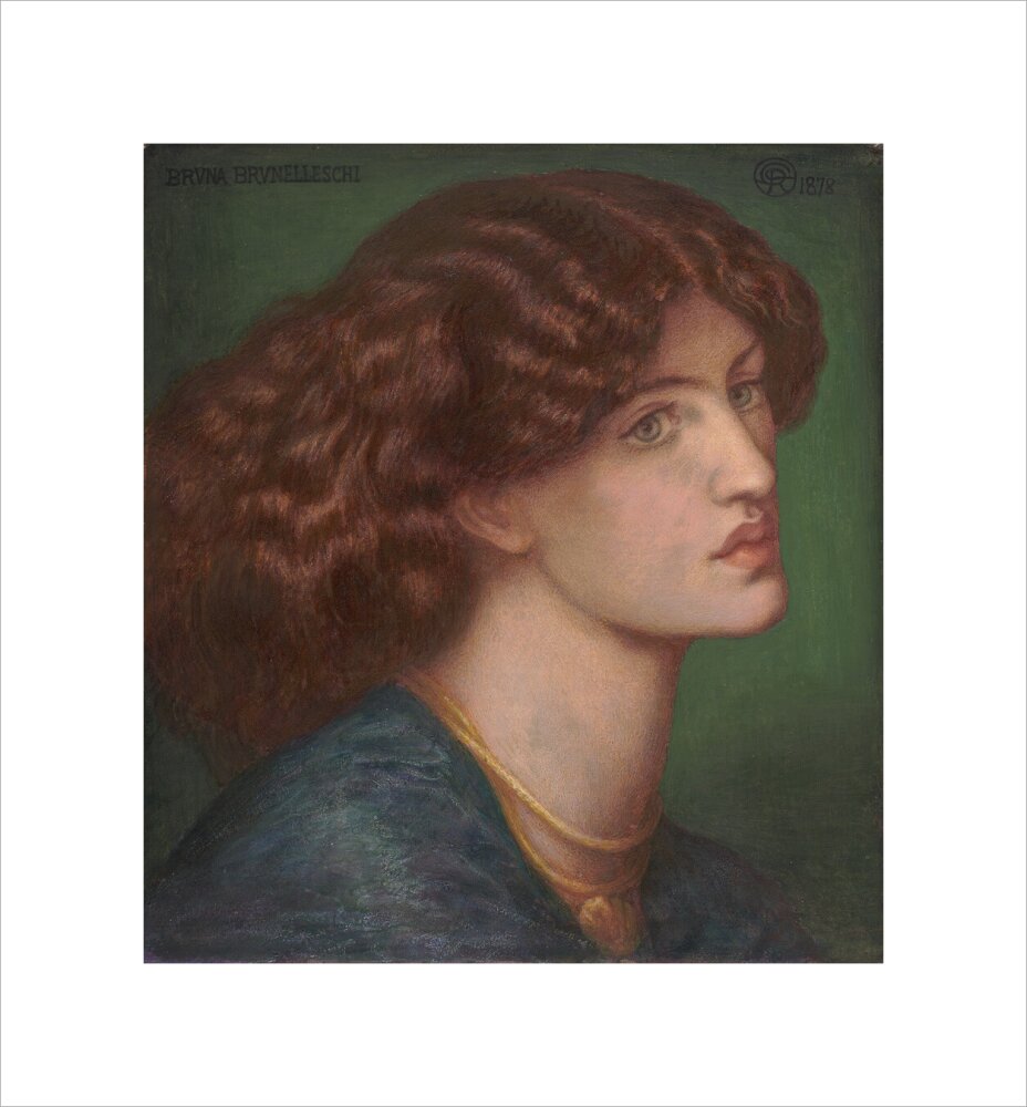 Bruna Brunelleschi (unstretched canvas, small, unframed)